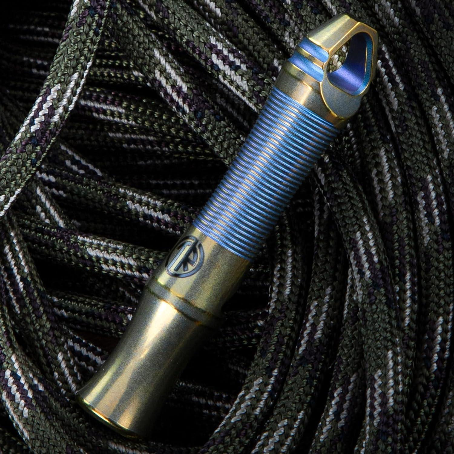 Silbato de Titanio TACRAY Ultra-Ruidoso 120 dB - Ligero y Duradero