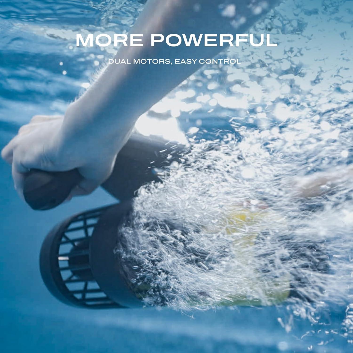 Scooter Acuático LEFEET C1 Duales Motores IPX8 30m 60min