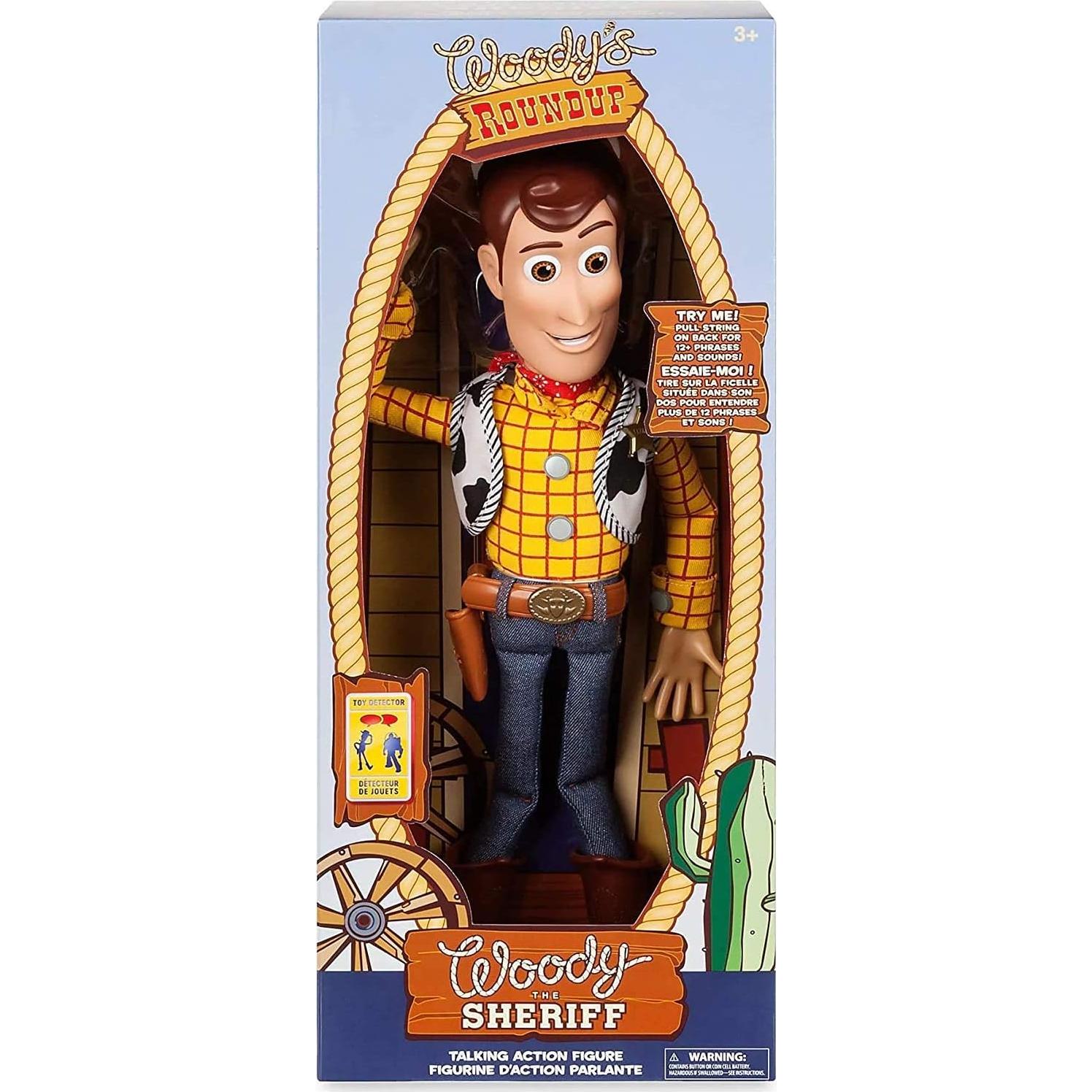 Muñeco Woody Hablante Disney Toy Story 38 cm 10 Frases