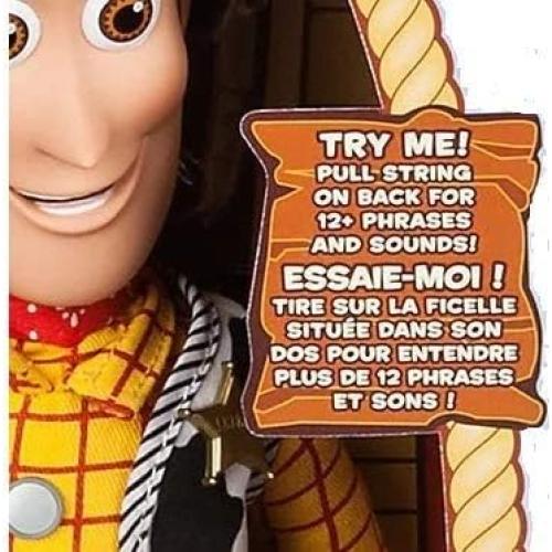Muñeco Woody Hablante Disney Toy Story 38 cm 10 Frases