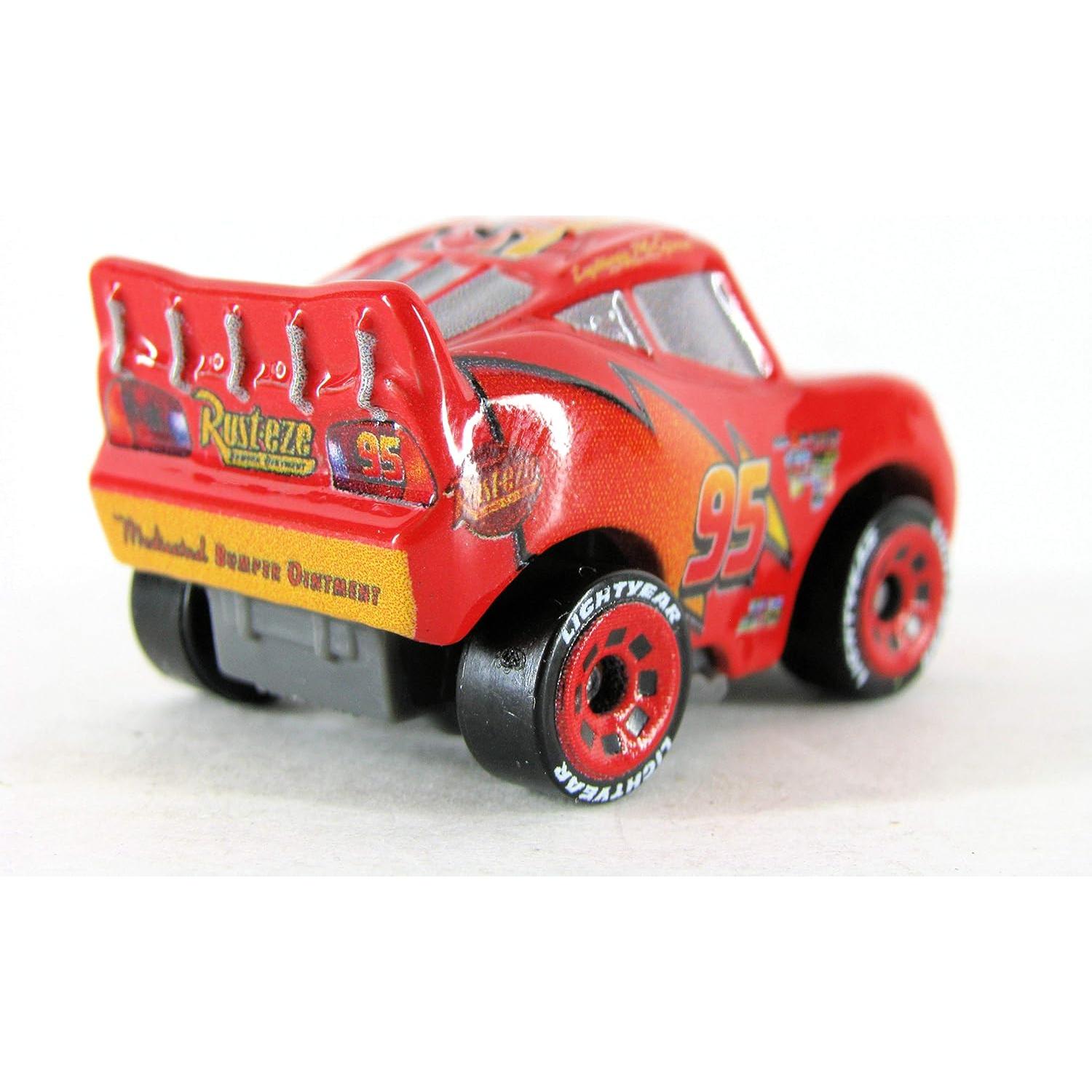 Set de 3 Mini Corredores Disney Cars - Rayo McQueen, Brick Yardley, Dexter Hoover