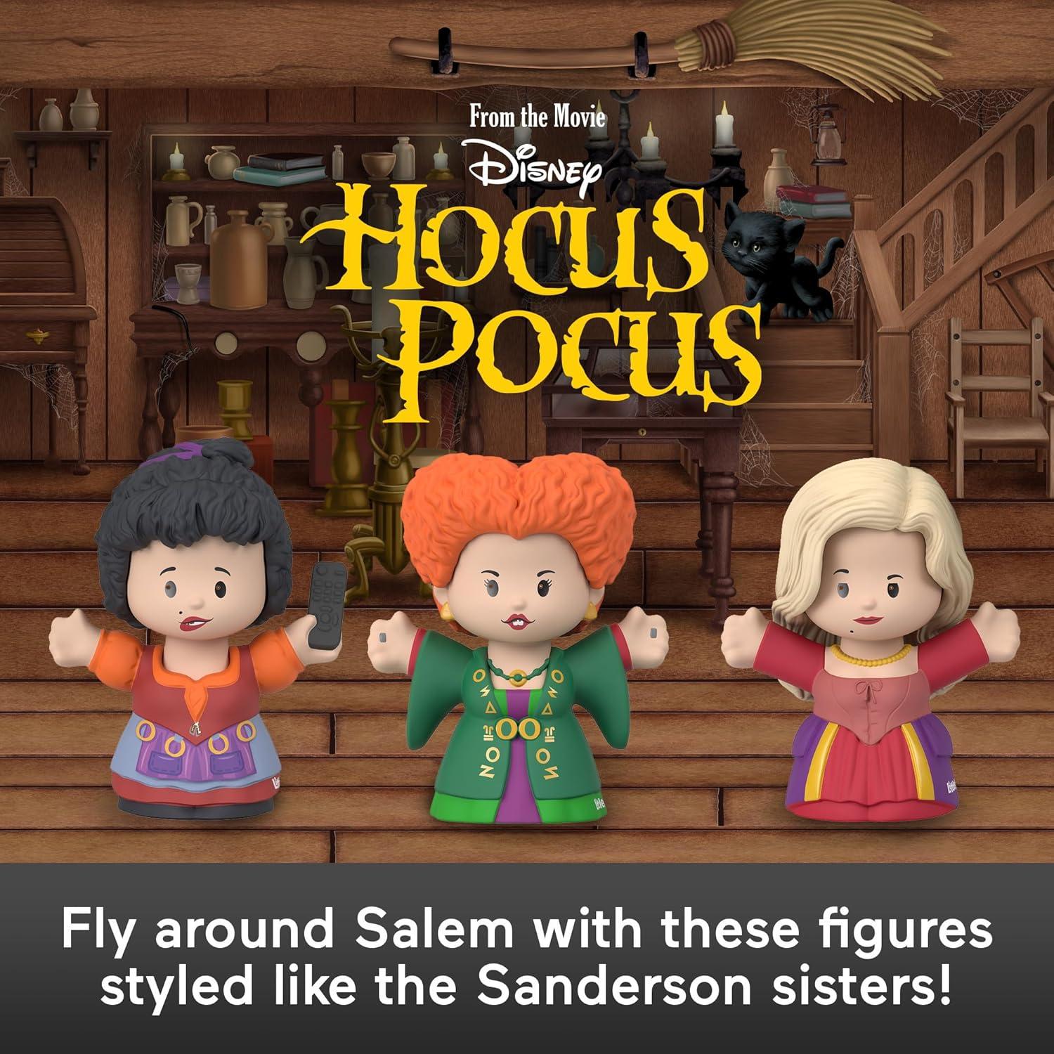 Conjunto de Figuras de Coleccionista Disney Hocus Pocus Fisher-Price