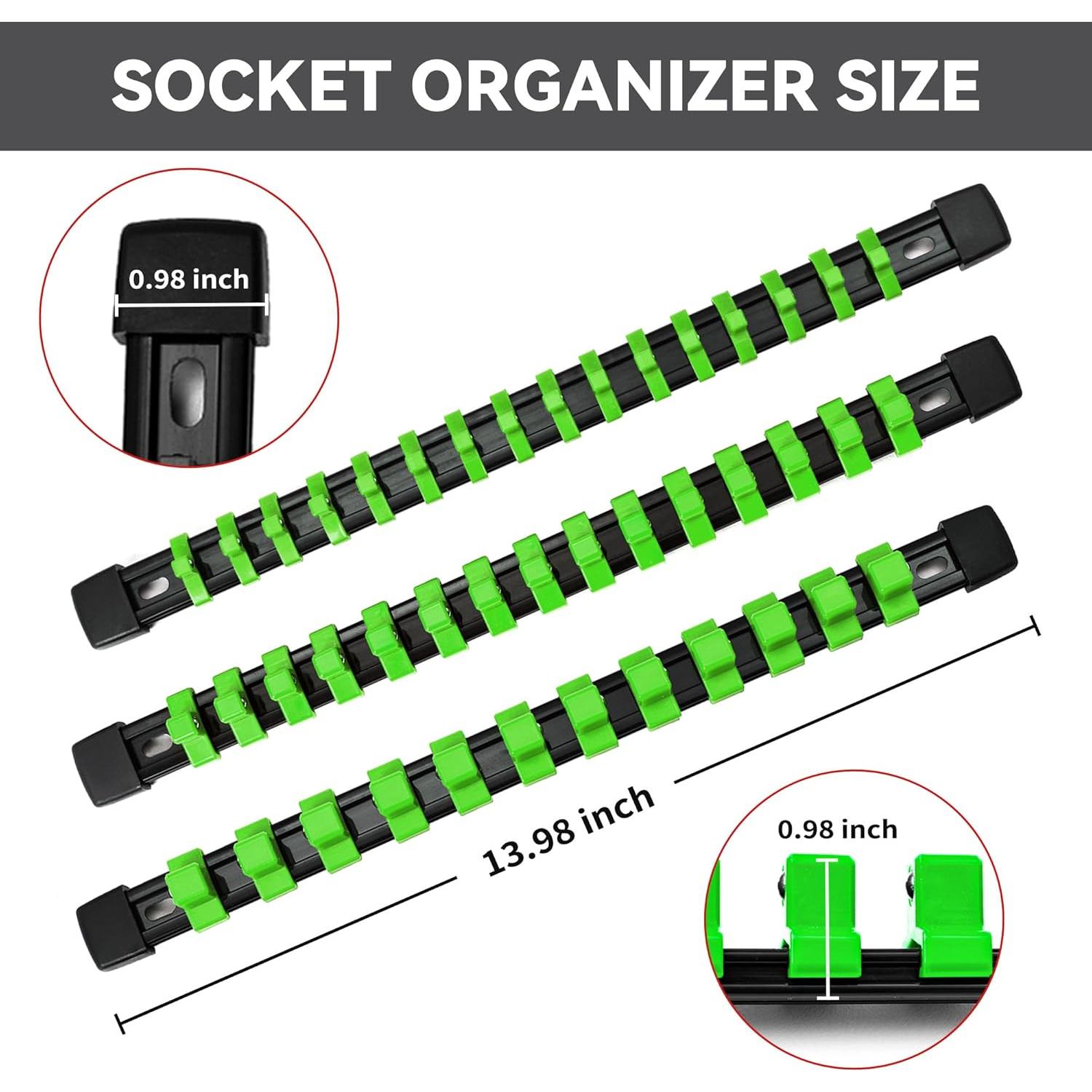 Organizador de Enchufes Reniteco Verde 30 Pcs ABS 3.13 kg