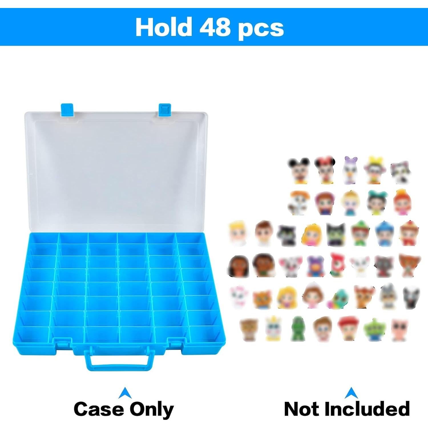 Caja de exhibición para figuras Disney Doorables - Xuerdon - 48 compartimentos