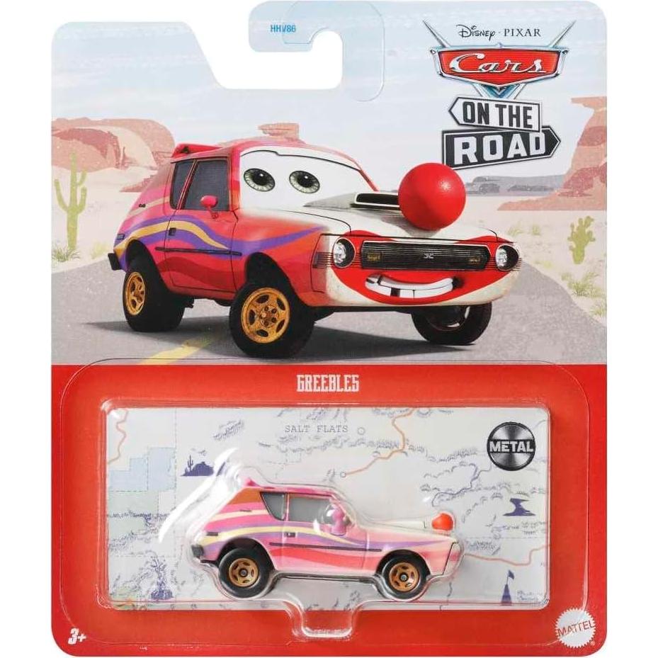 Coche Die-Cast Disney Cars Greebles 1:55 Mattel