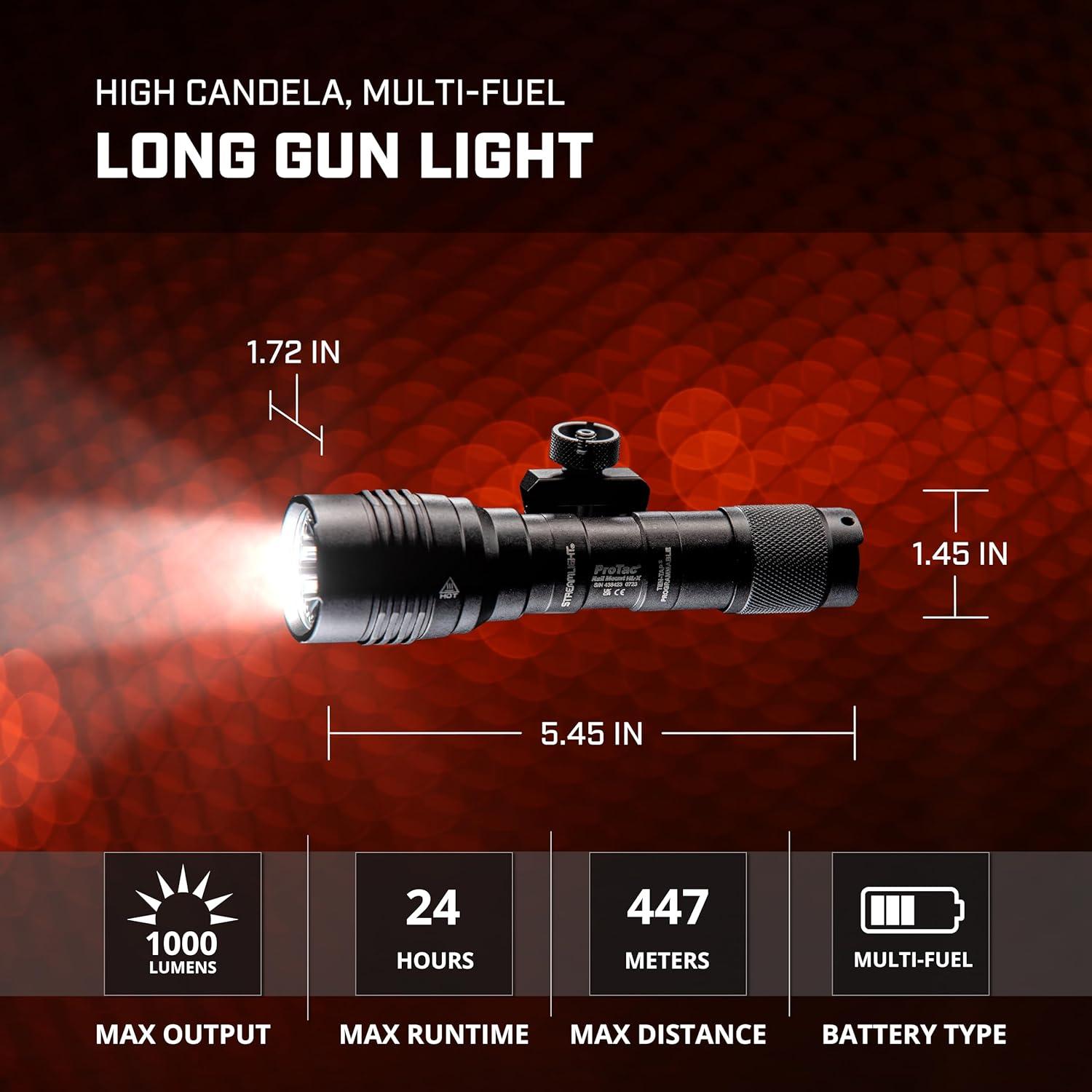 Linterna Streamlight ProTac Rail Mount HL-X 1000 Lúmenes