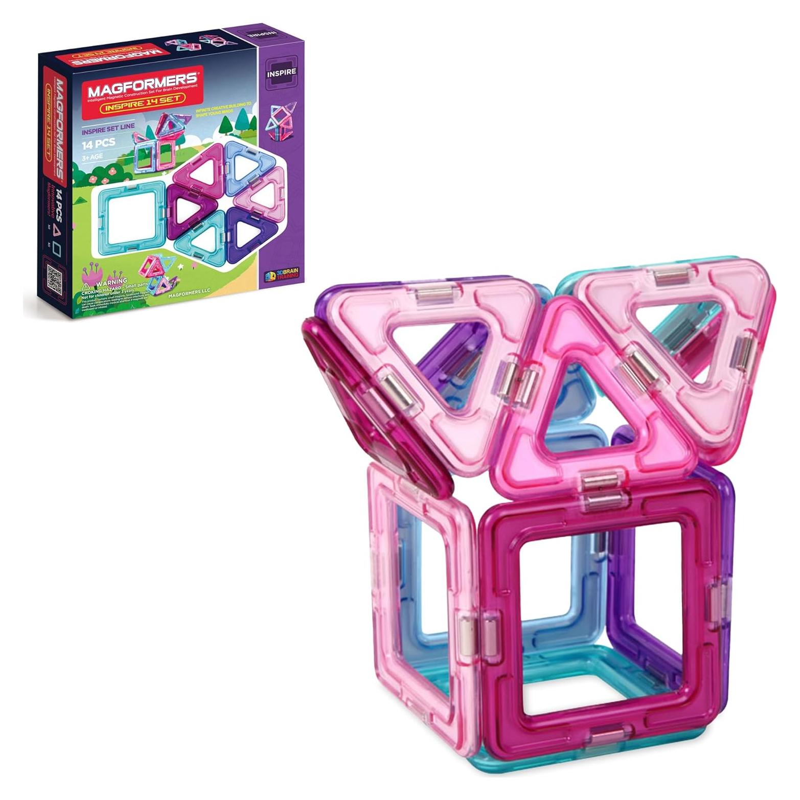 Magformers Inspire Set 14 Piezas - Bloques Magnéticos Educativos