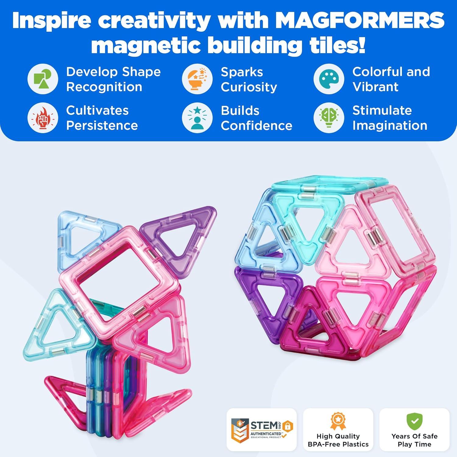 Magformers Inspire Set 14 Piezas - Bloques Magnéticos Educativos