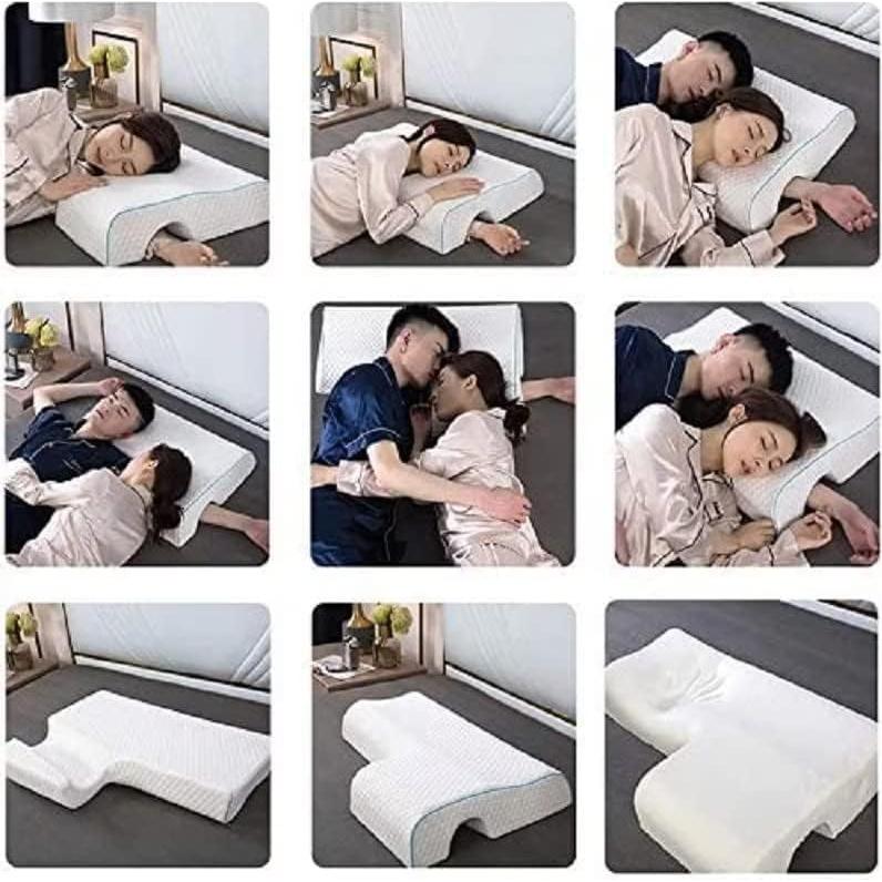 Almohada Arqueada para Abrazar JACKGOLD Izquierda 65x49 cm