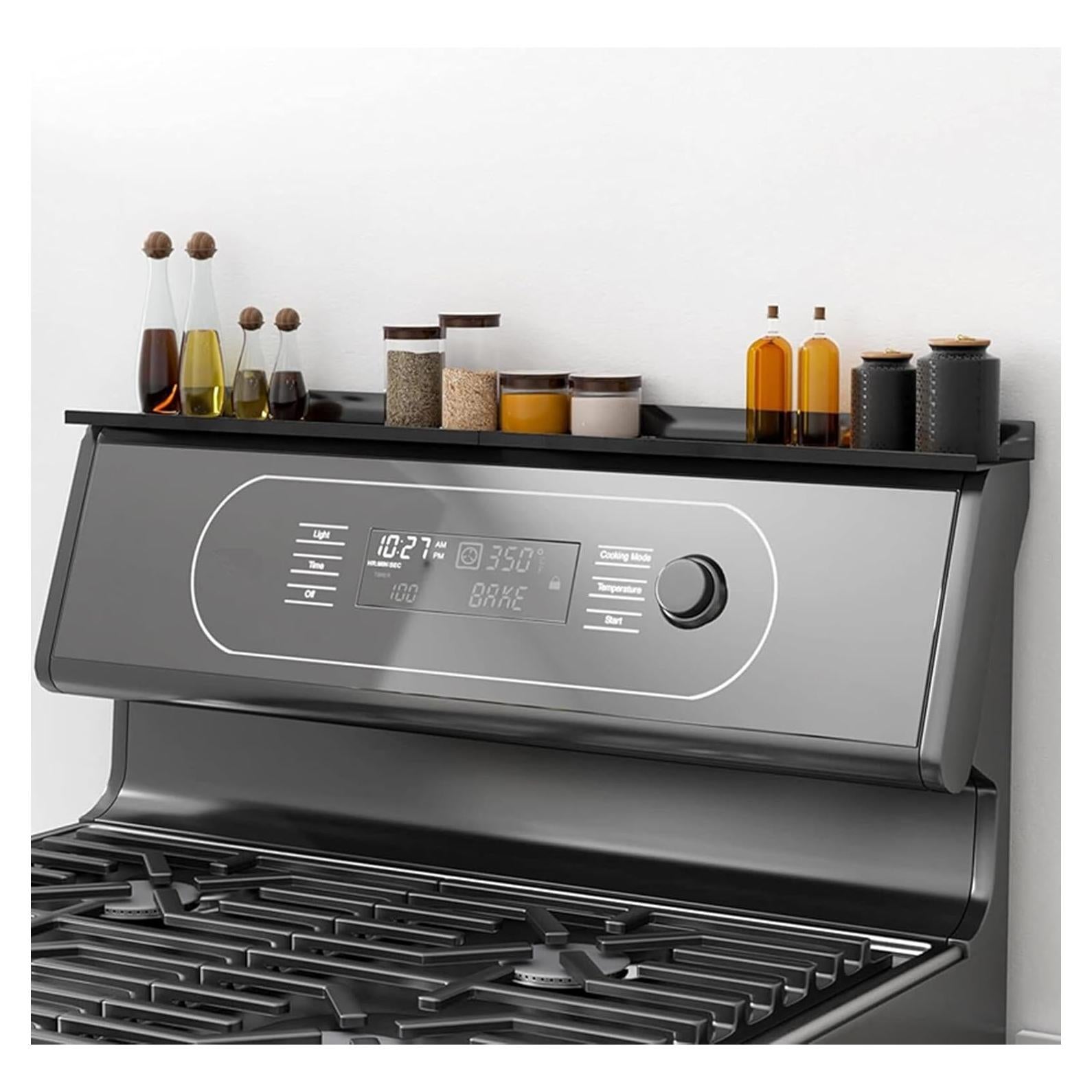 Estante Superior de Estufa Aockh 2 Piezas Acero Inoxidable 38.1 cm