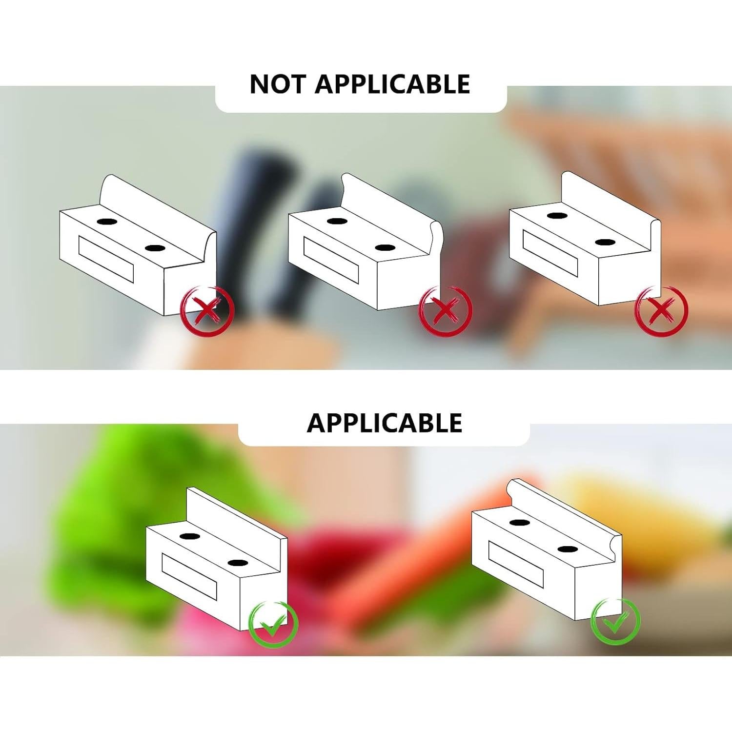 Estante Superior de Estufa Aockh 2 Piezas Acero Inoxidable 38.1 cm