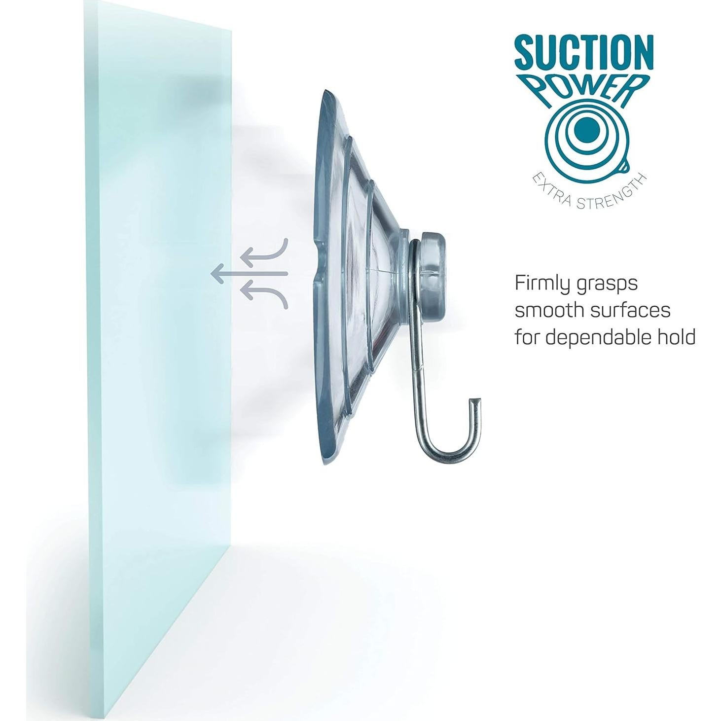 Ganchos de Ventosa Multiusos SEWANTA - Juego de 10 Piezas