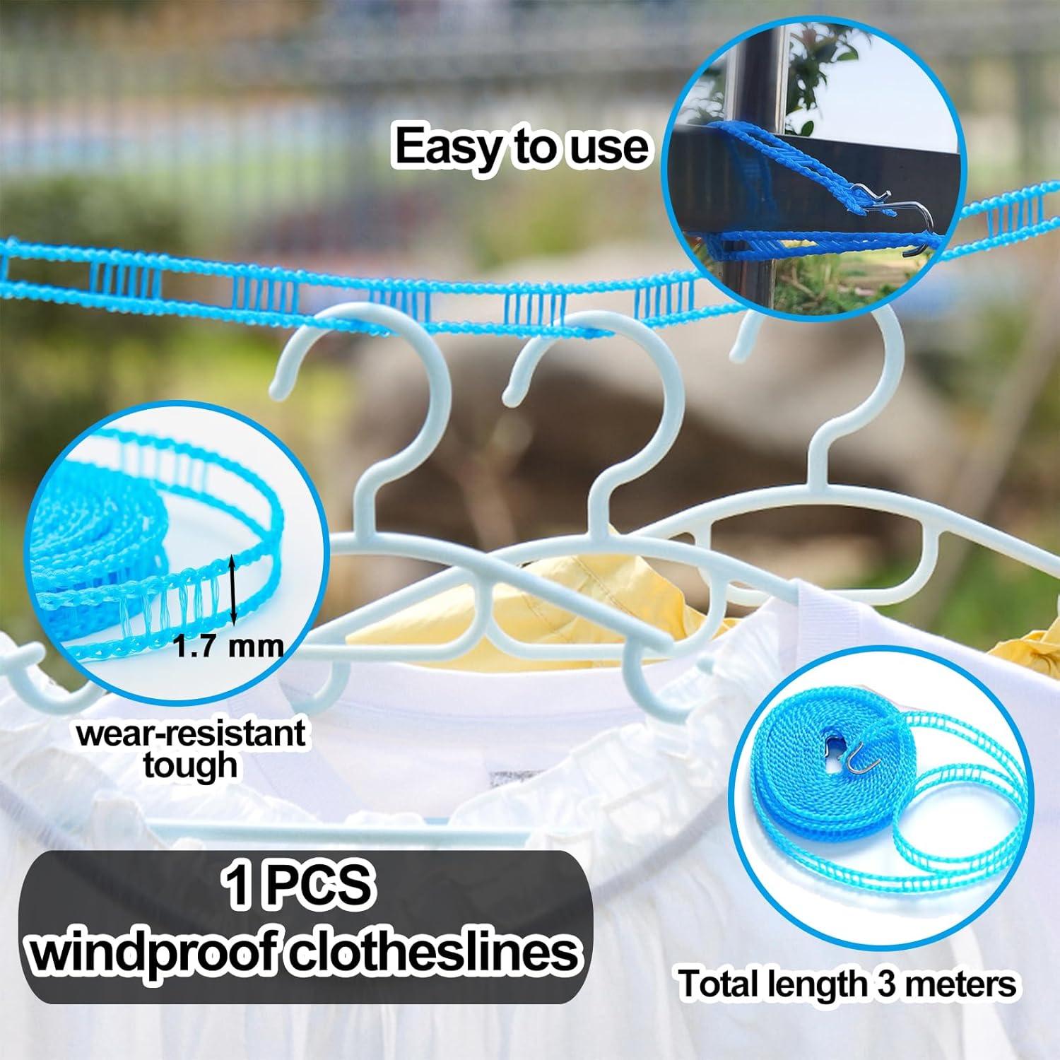 12 Perchas Plegables Antideslizantes Exinddea para Viaje