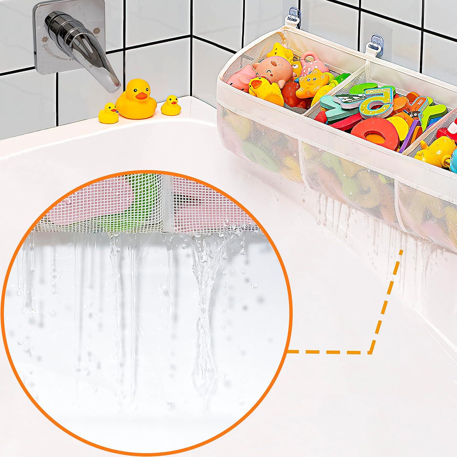 Organizador de Juguetes de Baño Austion Horizontal 3 Compartimentos