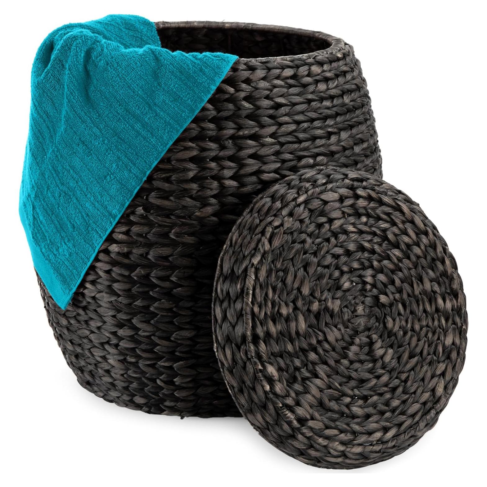 Cesta de Almacenamiento Vintage Mejor Opción Productos - Negro