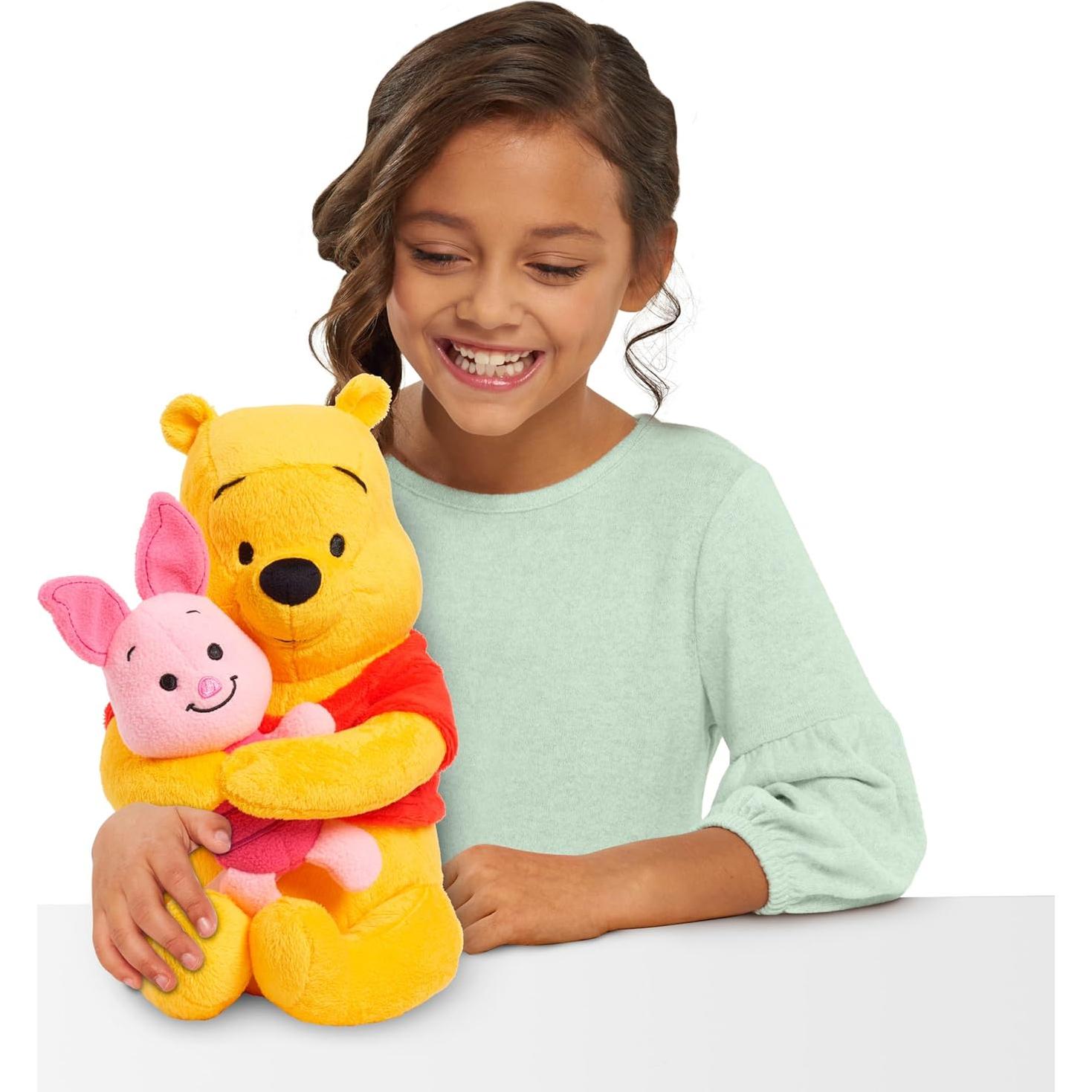 Peluche Winnie the Pooh y Piglet Just Play 25.4 cm para Niños