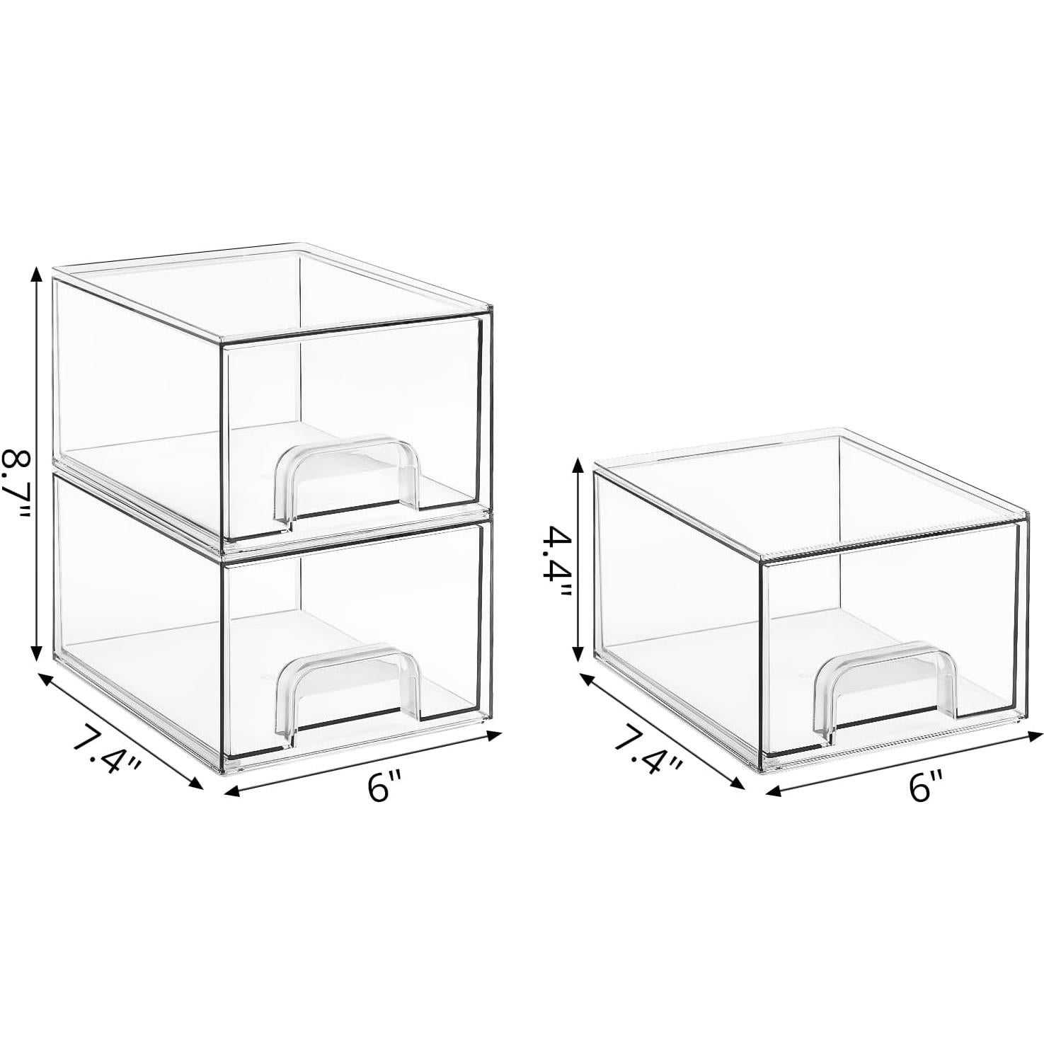 Contenedor Apilable VOTLEVT para Hojas de Secadora y Cápsulas