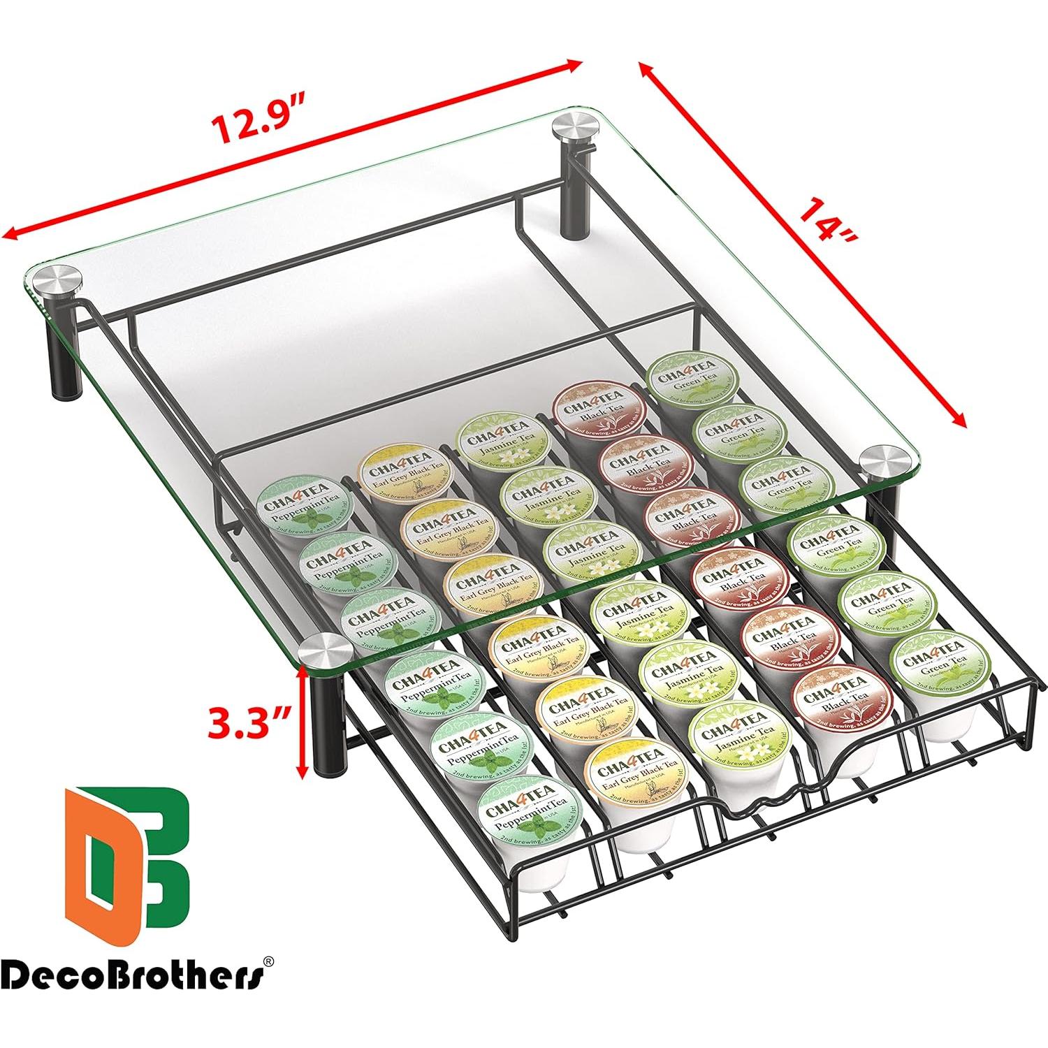 Soporte para K-Cup Deco Brothers 30 cápsulas vidrio templado