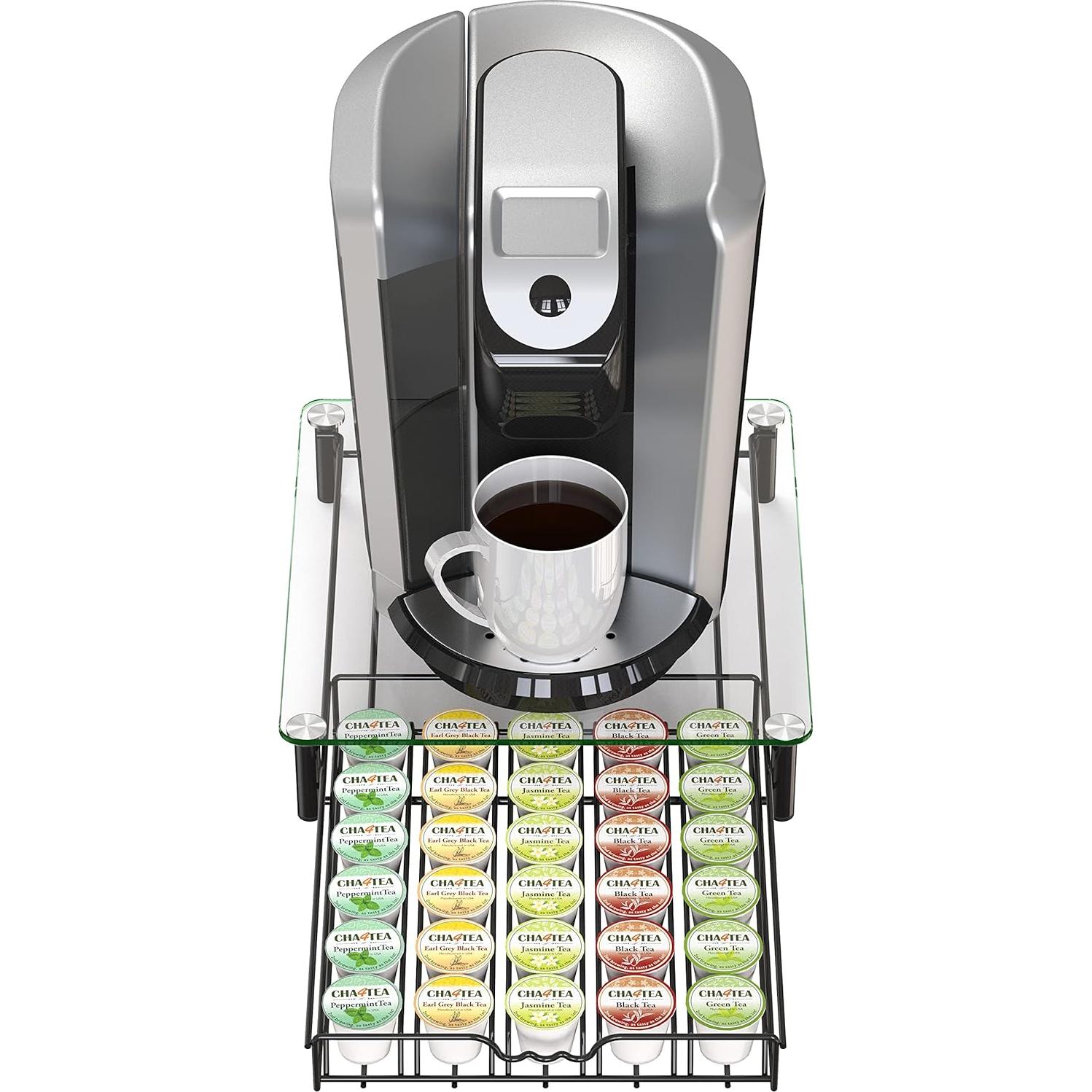 Soporte para K-Cup Deco Brothers 30 cápsulas vidrio templado