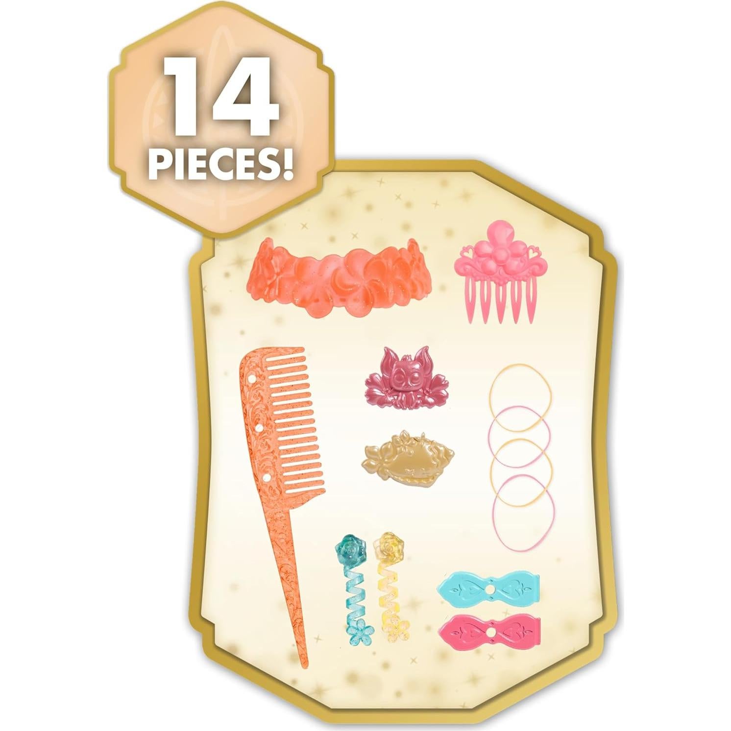 Cabeza de Estilo Moana Just Play 20.32 cm 14 Piezas Juguete