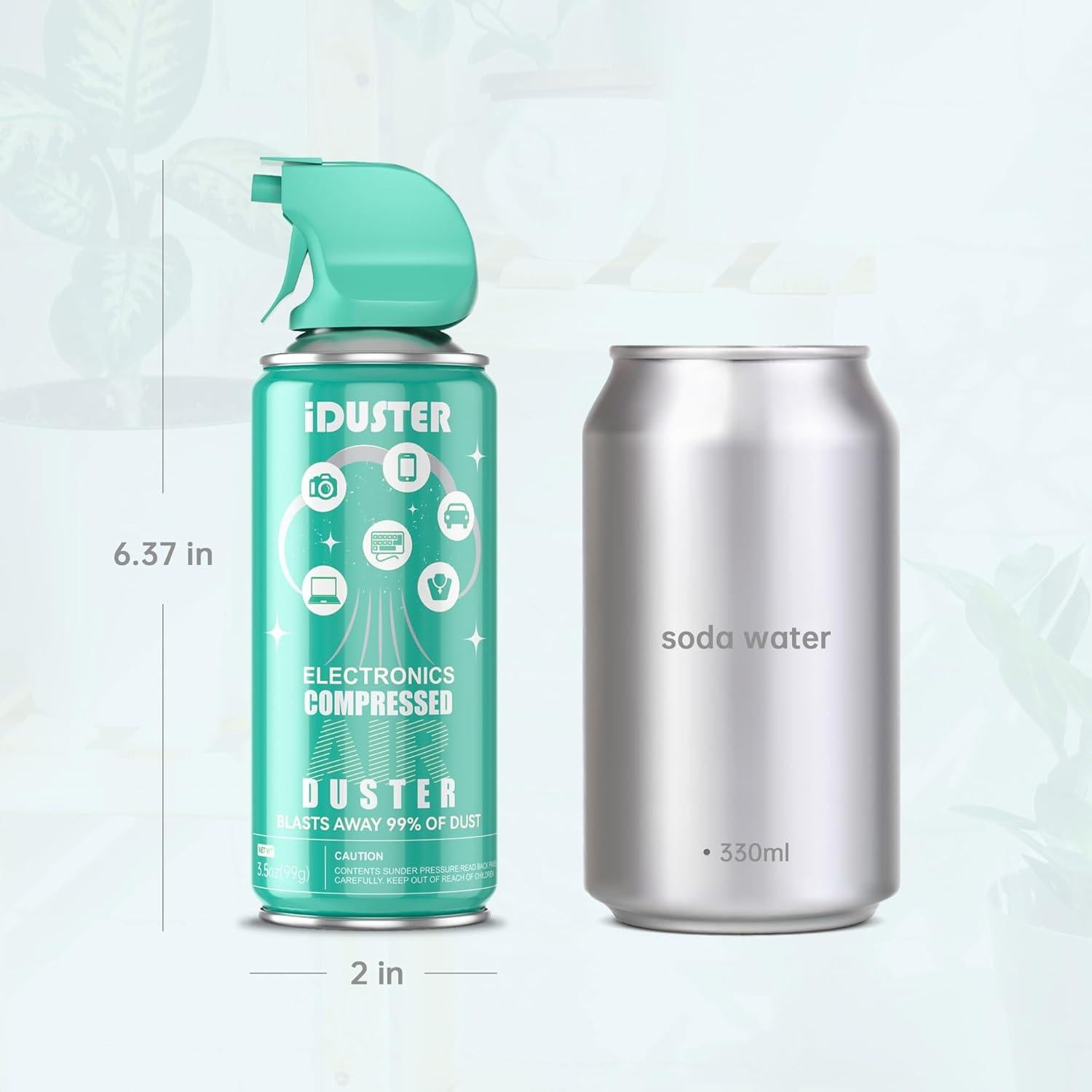 Aire Comprimido Limpiador Electrónico iDuster 99.22g