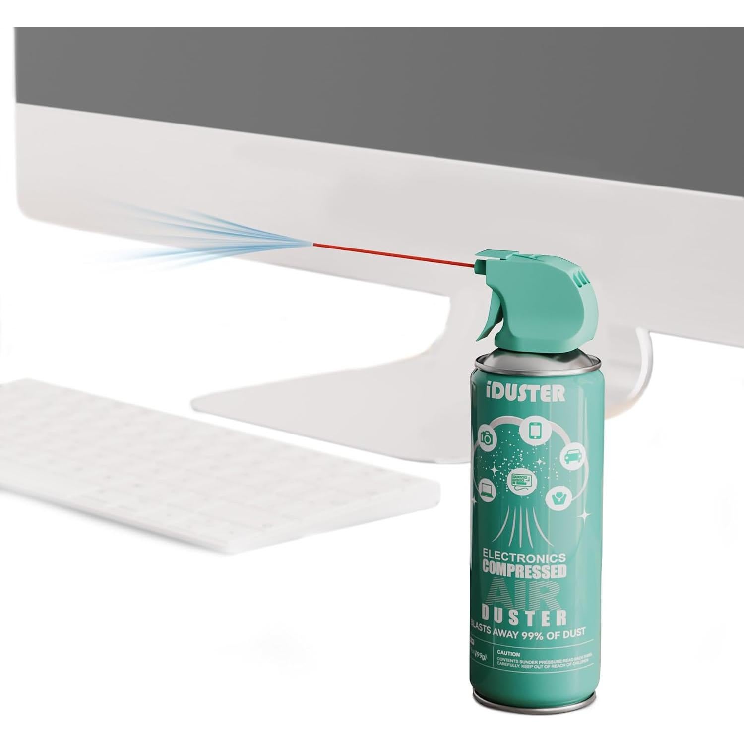 Aire Comprimido Limpiador Electrónico iDuster 99.22g