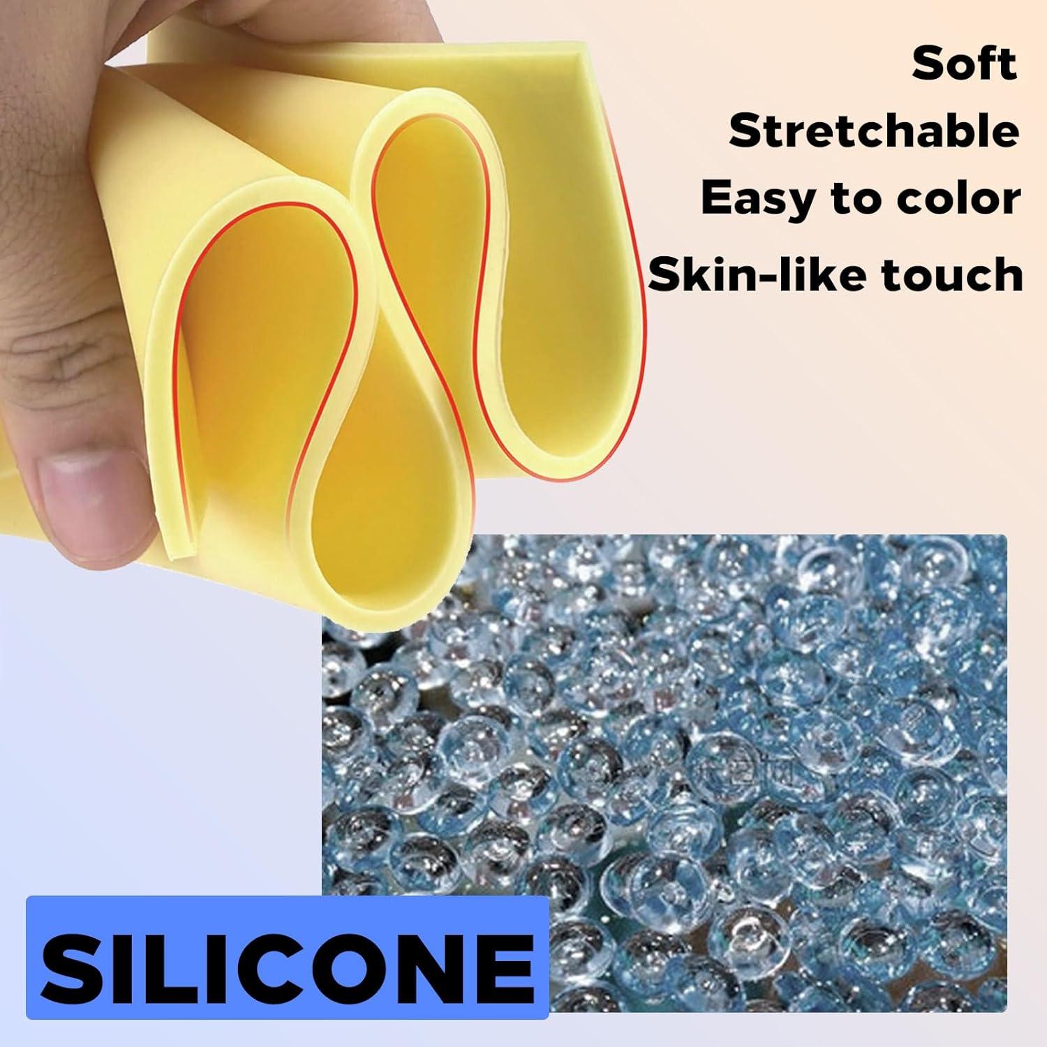 Piel de Práctica de Tatuaje NAQASE 3mm - 3 Piezas 20.32x30.48cm