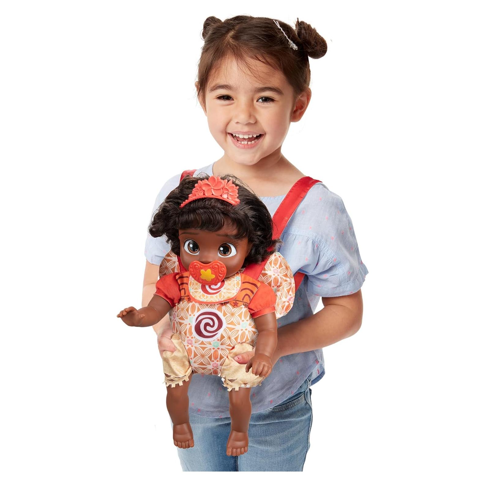 Muñeca Bebé Moana Deluxe Jakks Pacific con Transportador