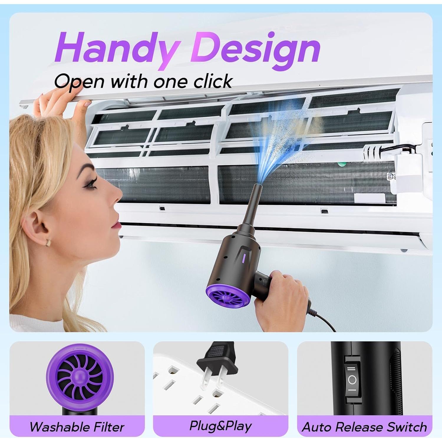 Soplador de Aire Comprimido Goweto AD08A Ecológico 0.49 kg