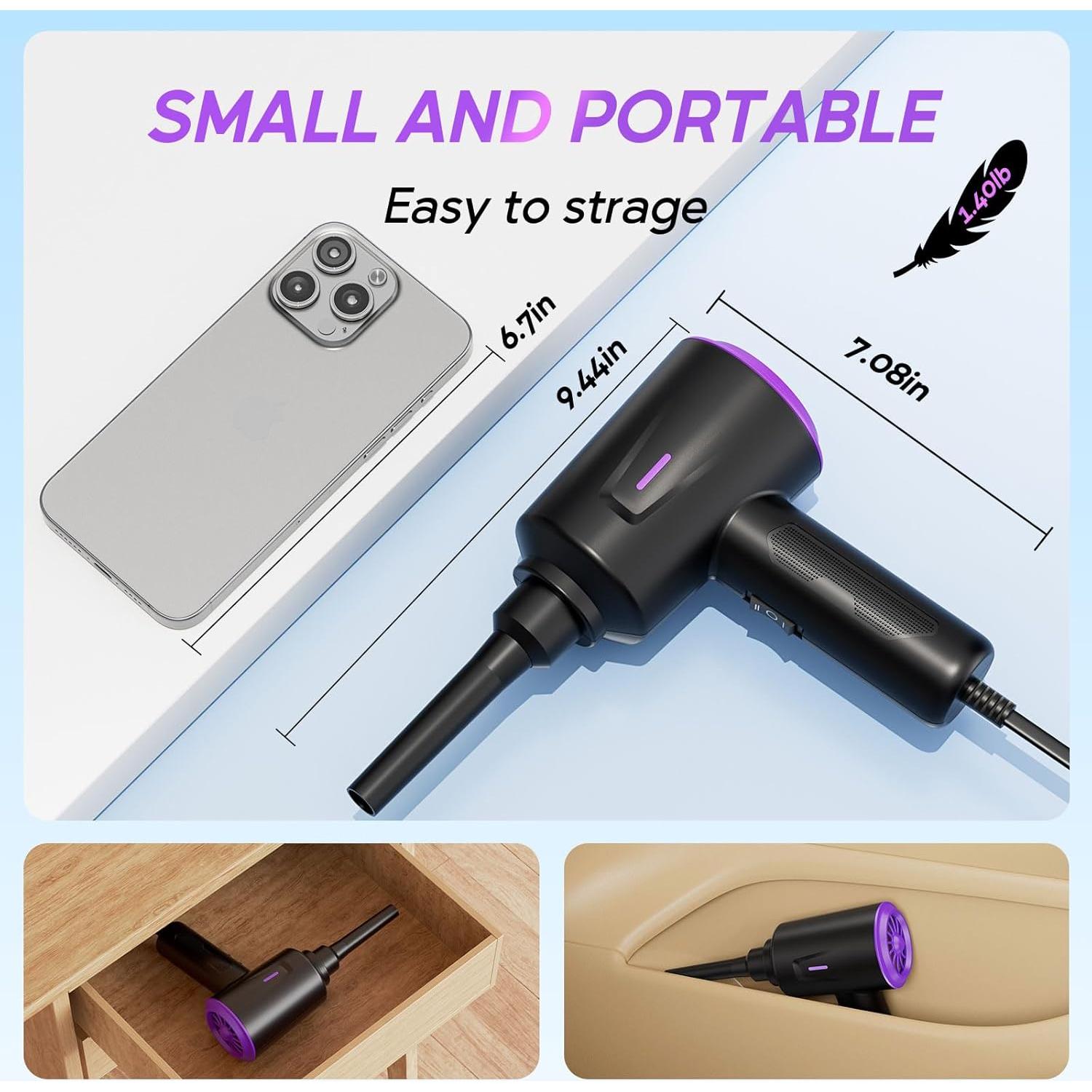 Soplador de Aire Comprimido Goweto AD08A Ecológico 0.49 kg