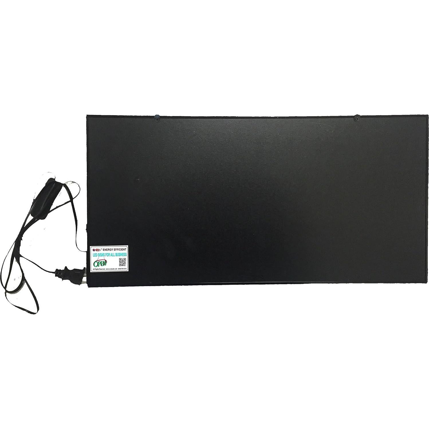 Letrero LED Neón Abierto e-onsale 61x33 cm Bajo Consumo