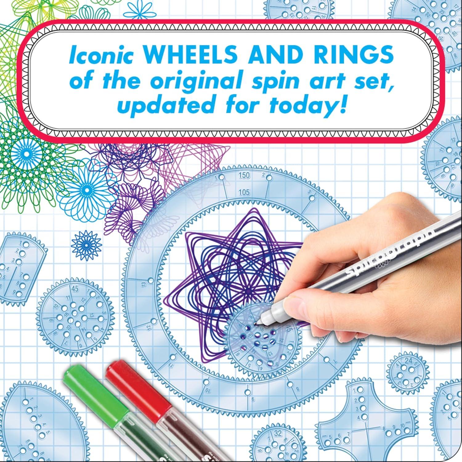 Spirograph Set Deluxe Original - Kit de Dibujo para Niños 8+