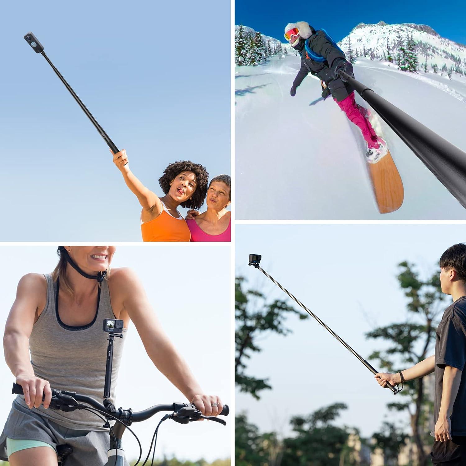 Bastón de Extensión UURig 81 cm para Cámara Insta360 X3/X2/X/ONE