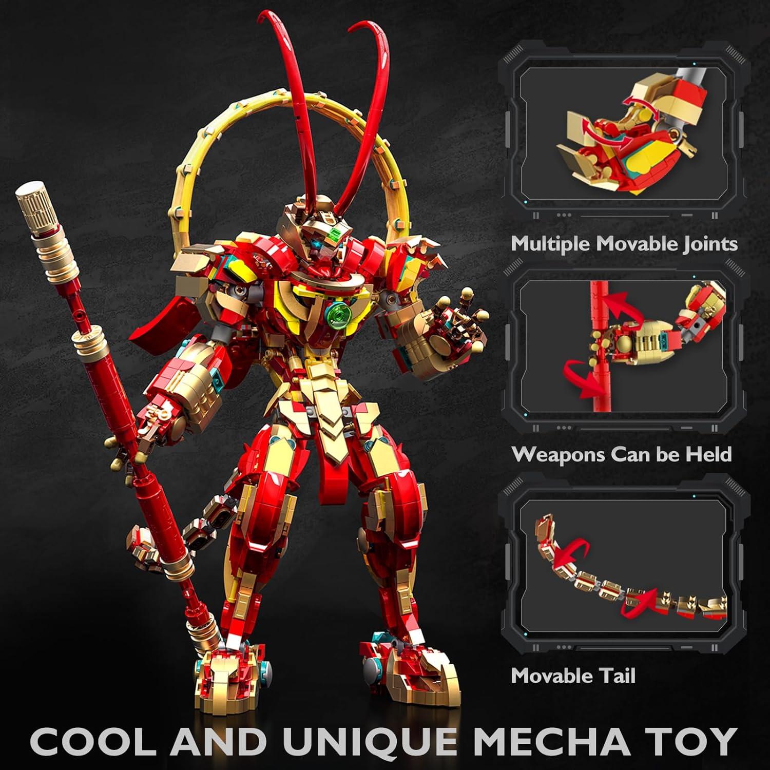 JMBricklayer Mecha Mono Rey 70150 Juguete de Construcción