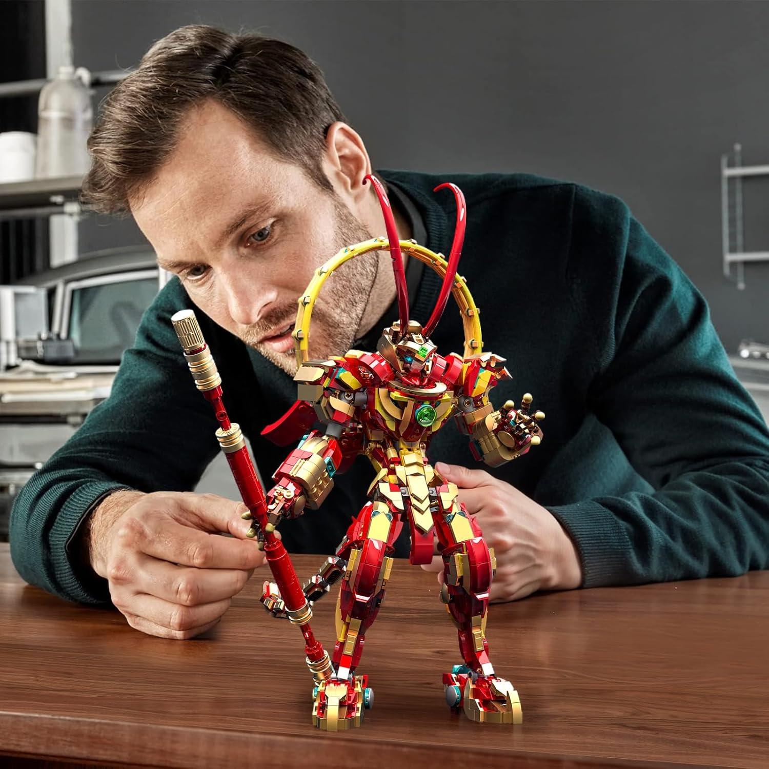 JMBricklayer Mecha Mono Rey 70150 Juguete de Construcción