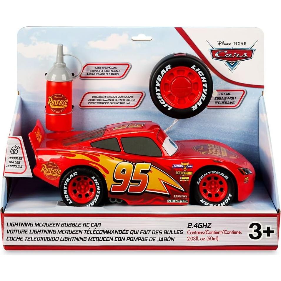 Coche RC de Burbujas Lightning McQueen Disney 1.22 kg