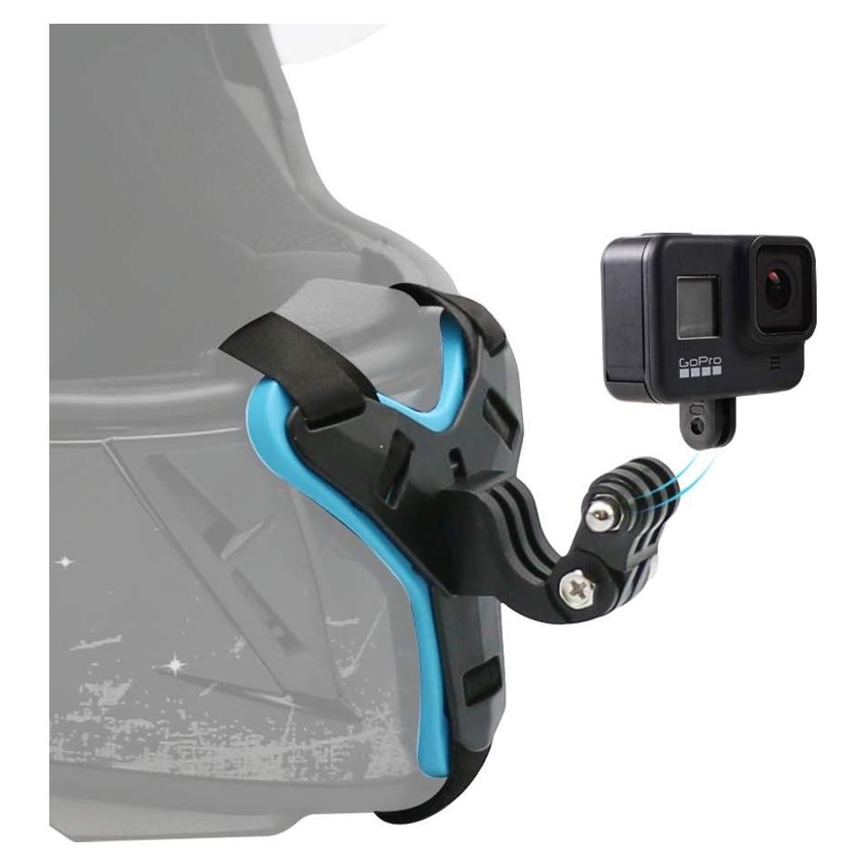 Soporte de Correa de Barbilla SUREWO para Casco de Motocicleta