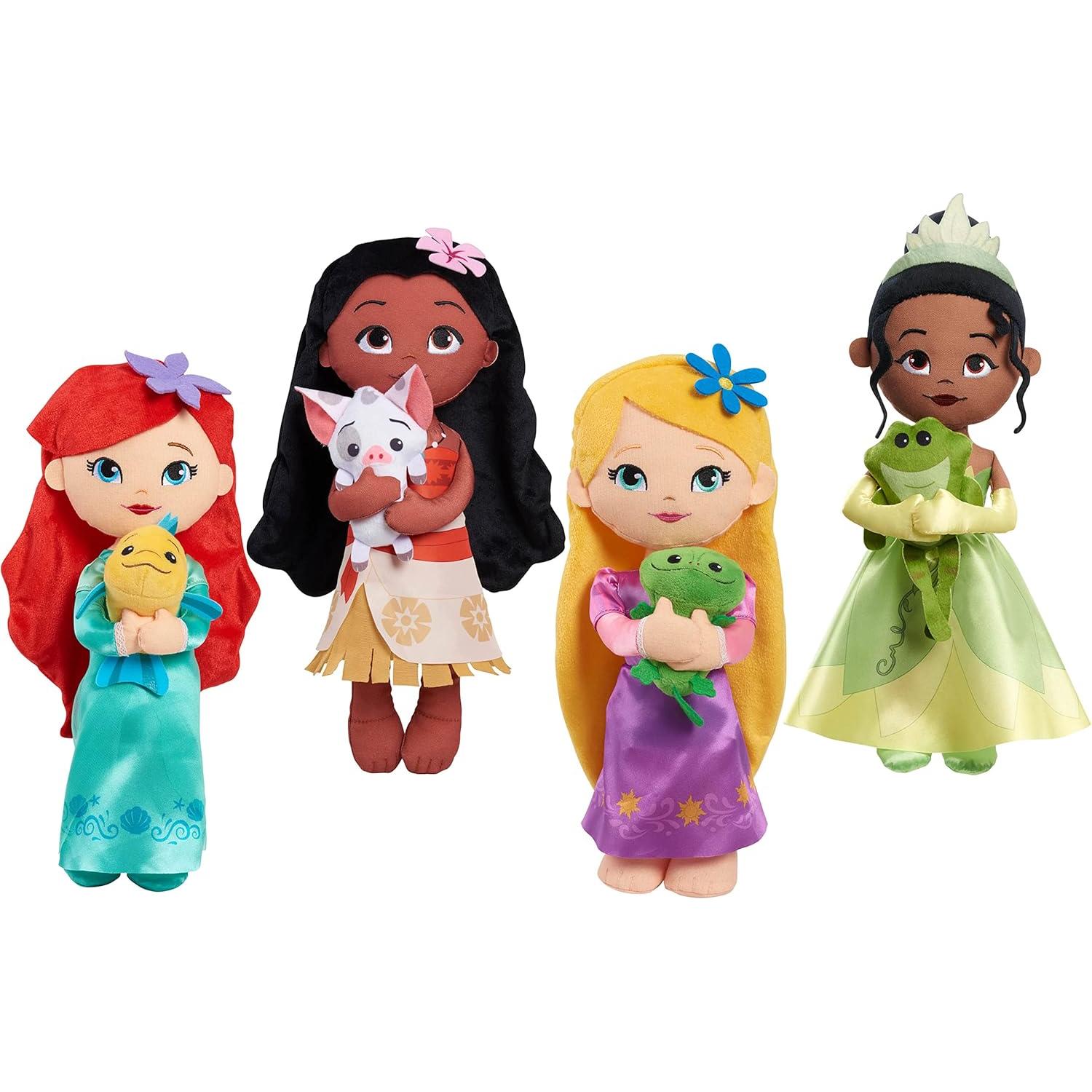 Muñeca de peluche Disney Princess Ariel y Flounder 35,56 cm