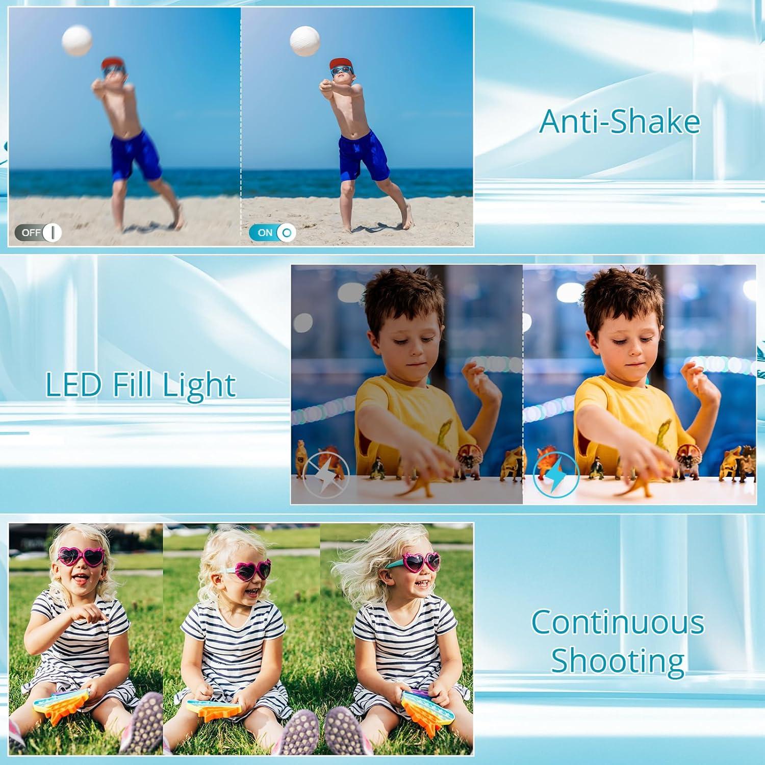 Cámara Digital Toberto DC403 44MP FHD 1080P para Niños