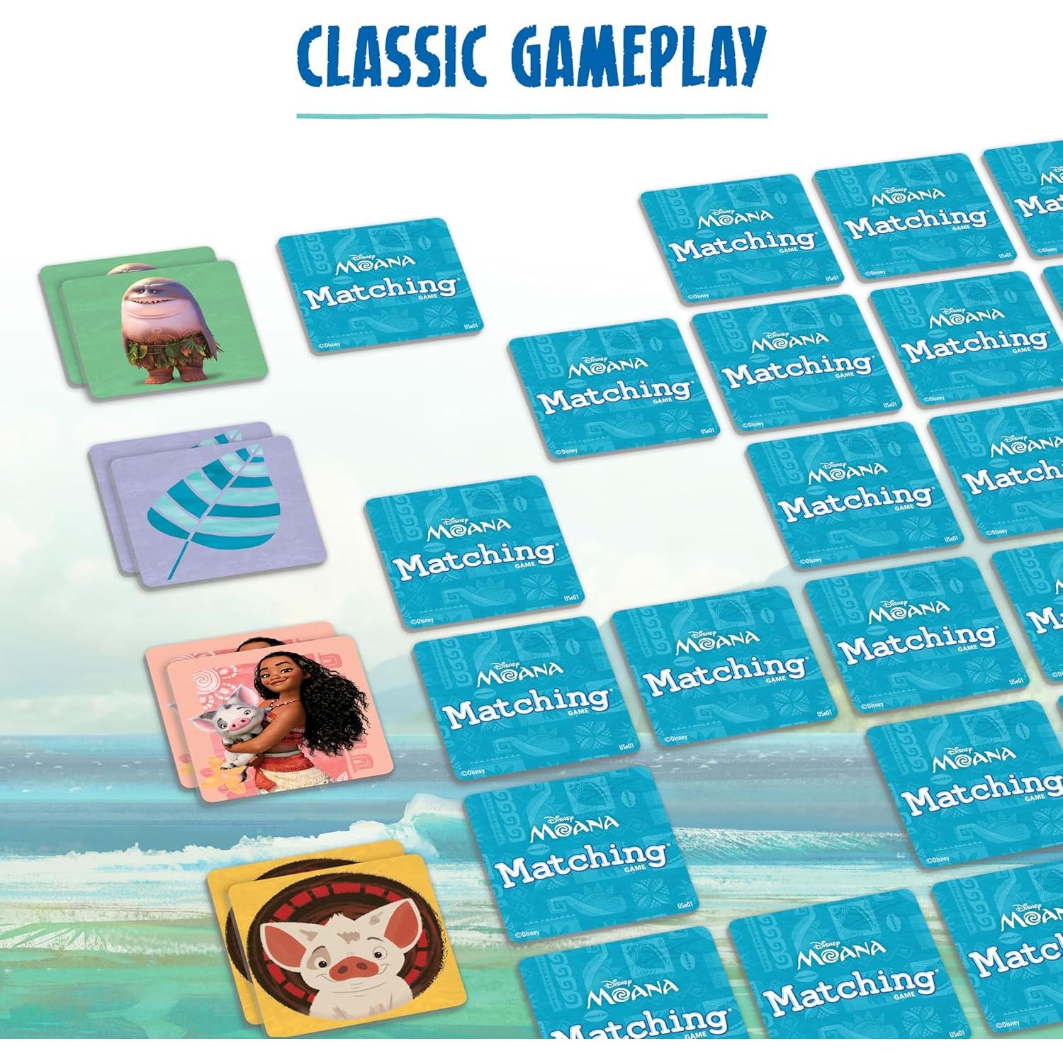 Juego de Emparejamiento Disney Moana Wonder Forge 3-5 Años