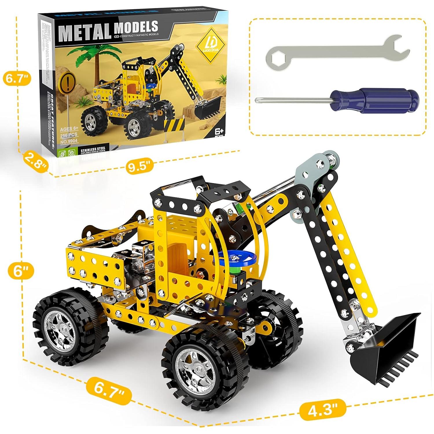 Kit de Construcción Metal Lucky Doug para Niños 8-12 Años