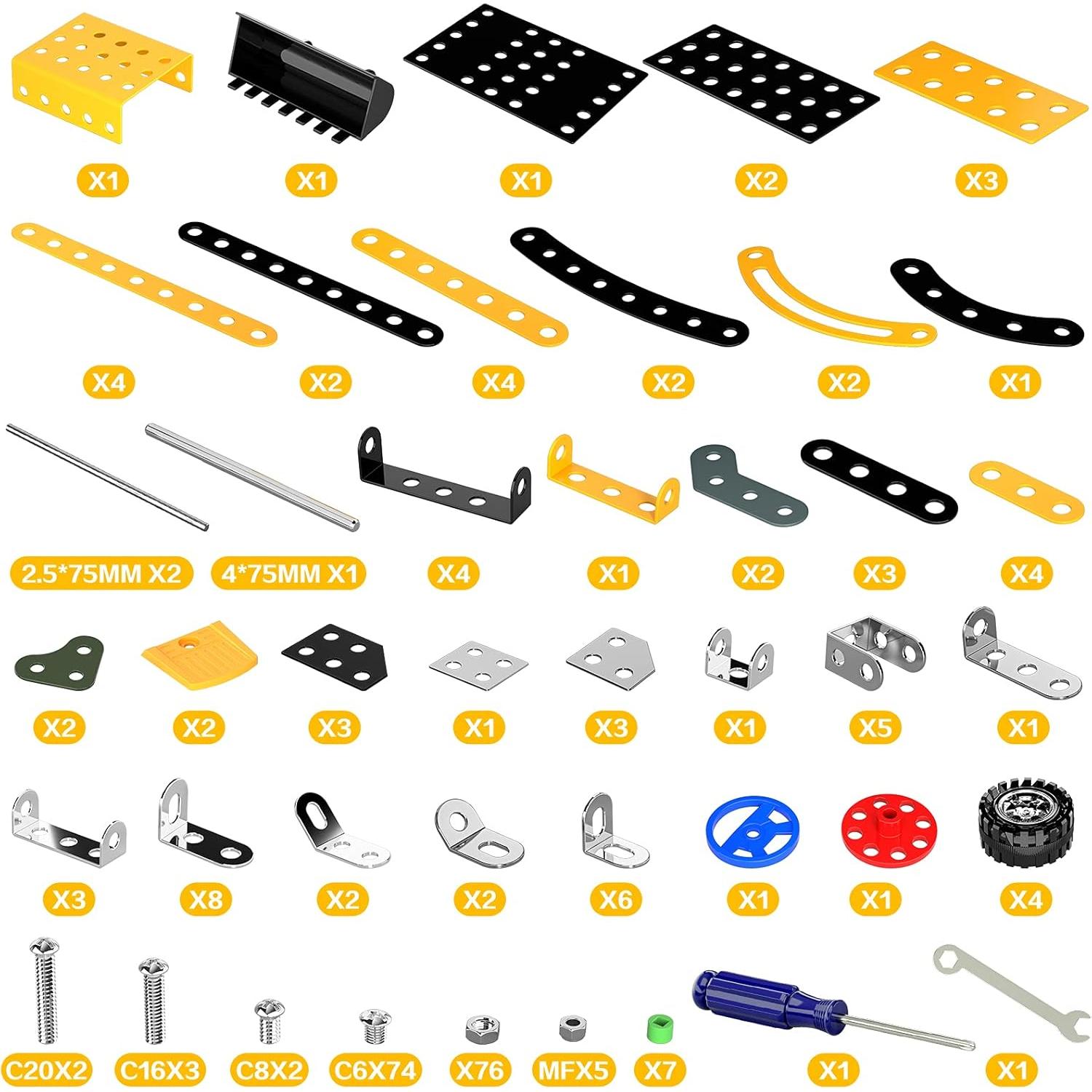 Kit de Construcción Metal Lucky Doug para Niños 8-12 Años