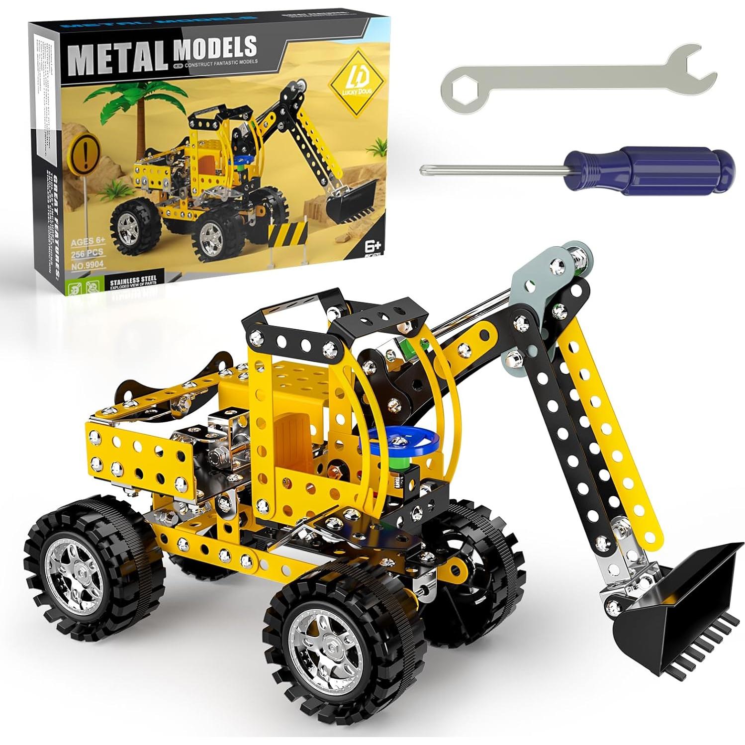 Kit de Construcción Metal Lucky Doug para Niños 8-12 Años