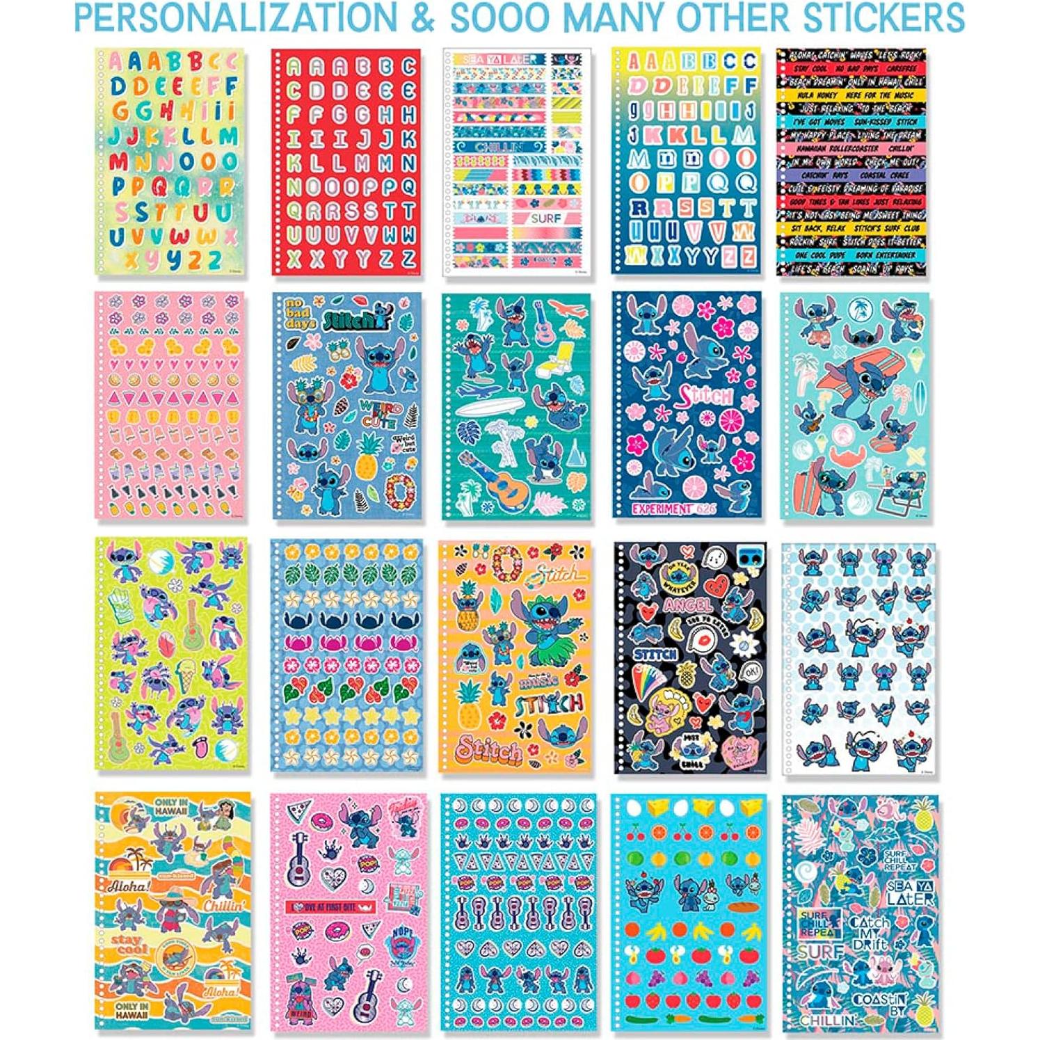 Libro de Stickers Disney Stitch Fashion Angels - 1000 Stickers