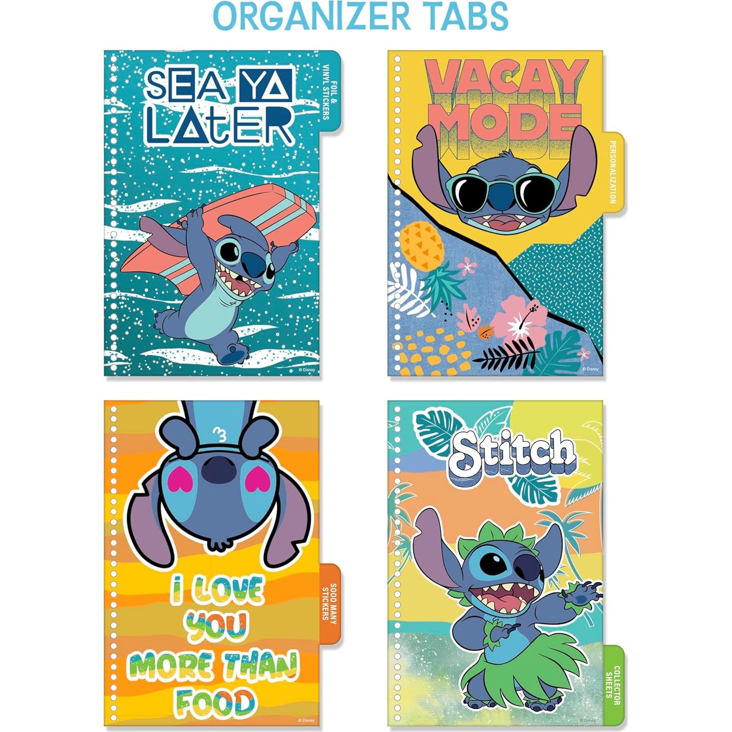 Libro de Stickers Disney Stitch Fashion Angels - 1000 Stickers