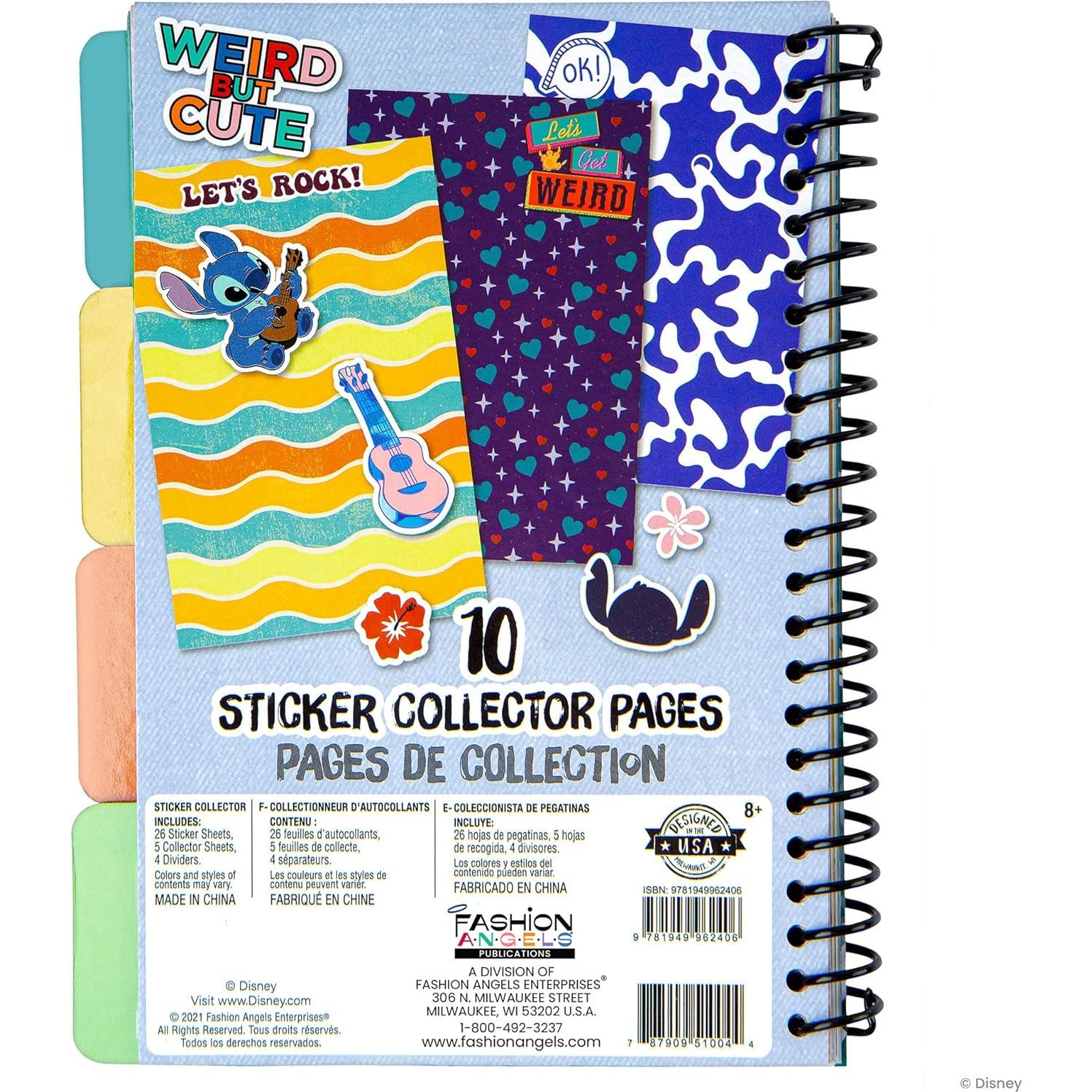 Libro de Stickers Disney Stitch Fashion Angels - 1000 Stickers