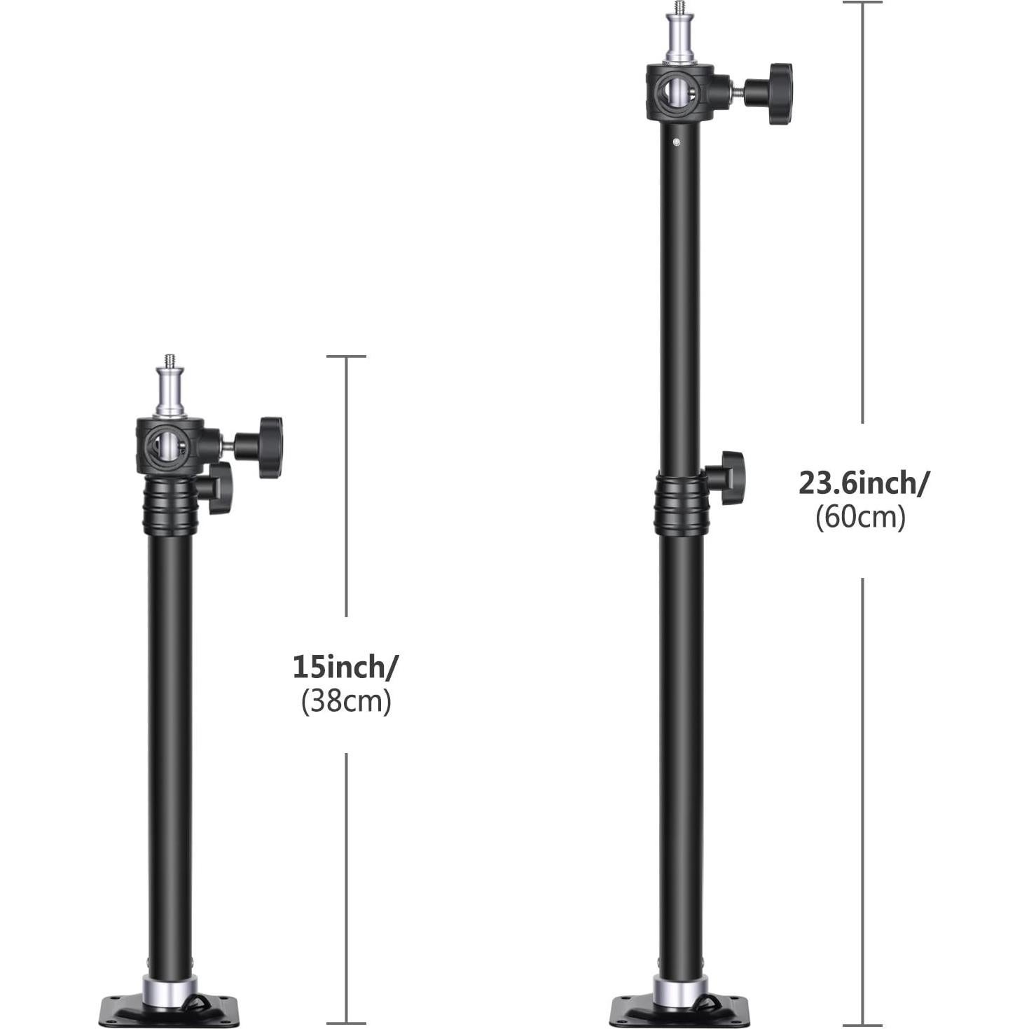 Brazo de Soporte de Pared Neewer 60 cm Ajustable para Luz de Video