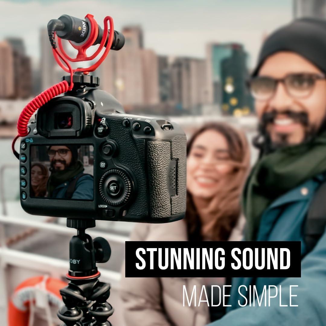 Micrófono Compacto Rode VideoMicro para Cámara - 80mm, 42g