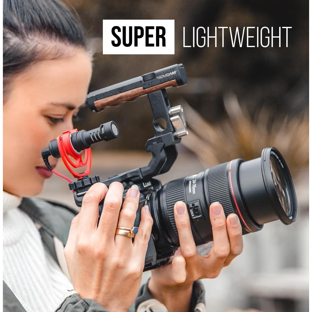 Micrófono Compacto Rode VideoMicro para Cámara - 80mm, 42g