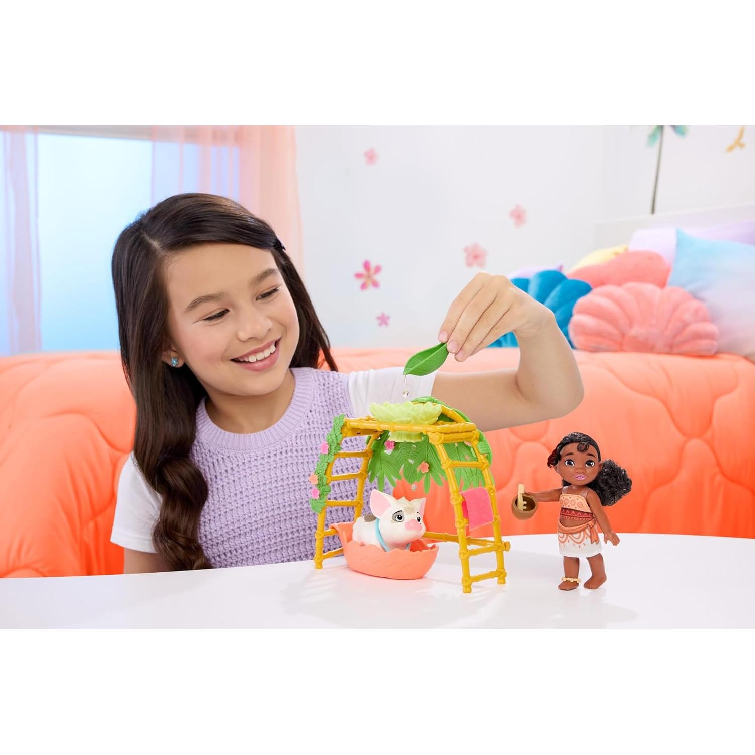 Juego de Diversión en la Bañera Mattel Moana 2 Simea y Pua